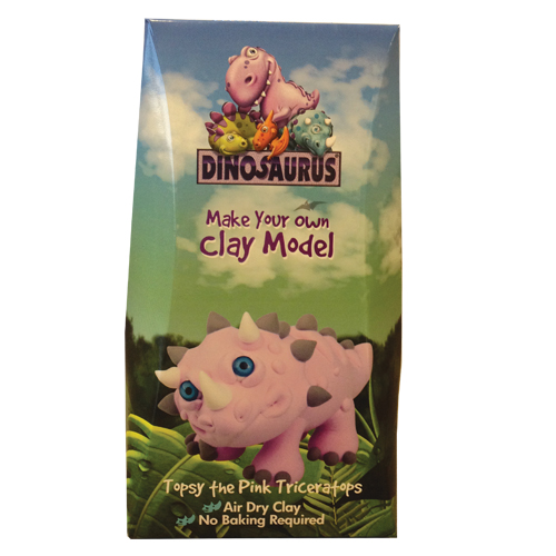 Dinosaurus Clay Model - TOPSY -