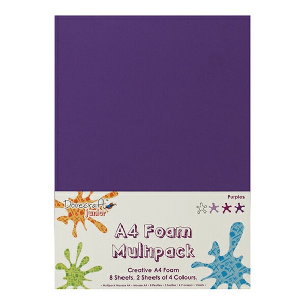 A4 Foam Purple