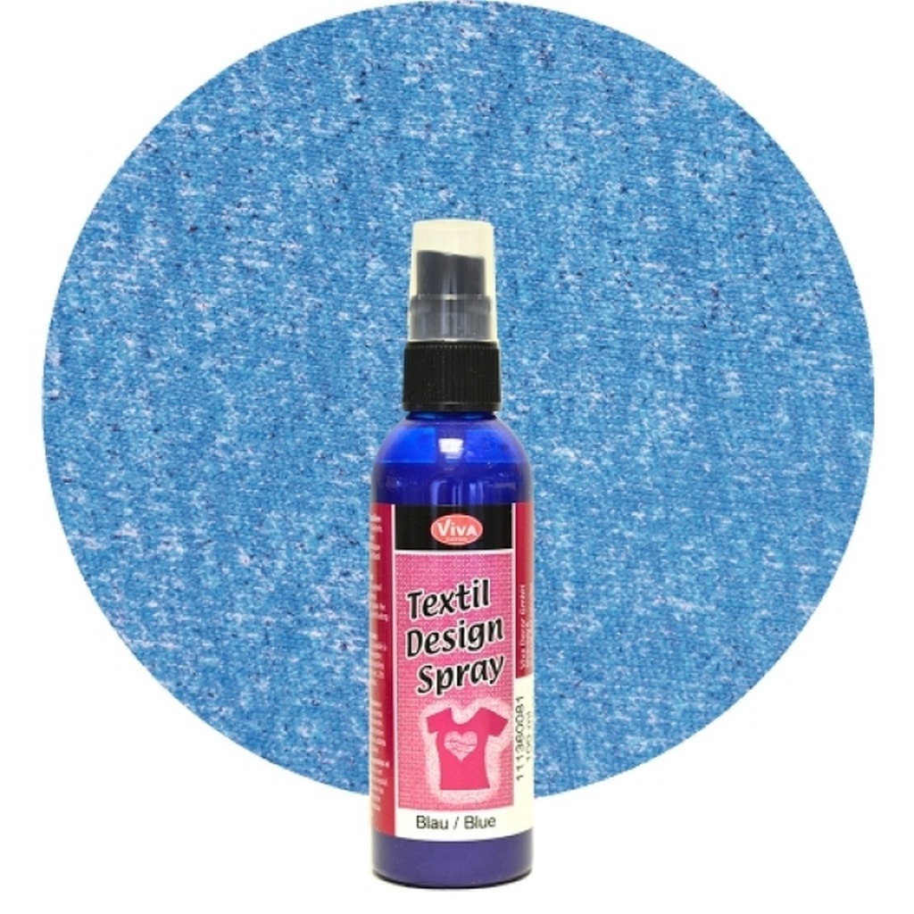 TextileDesign-Spray 100ml Blue