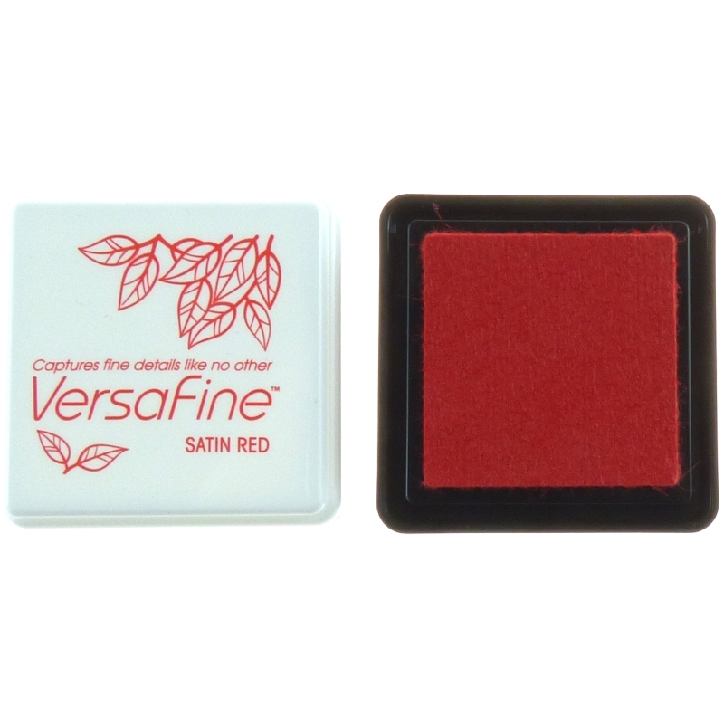 Satin Red Versafine Small Pad