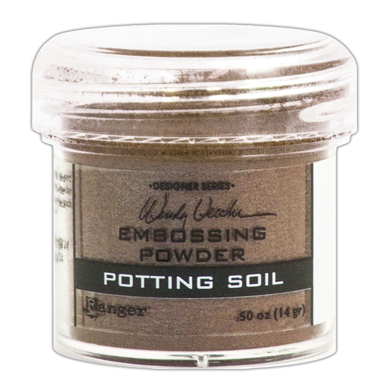 Embossing Powder Potting Soil