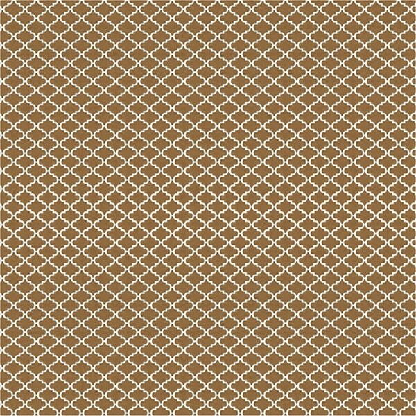 Washi Adhesive Sheet - Brown Sold in Singles