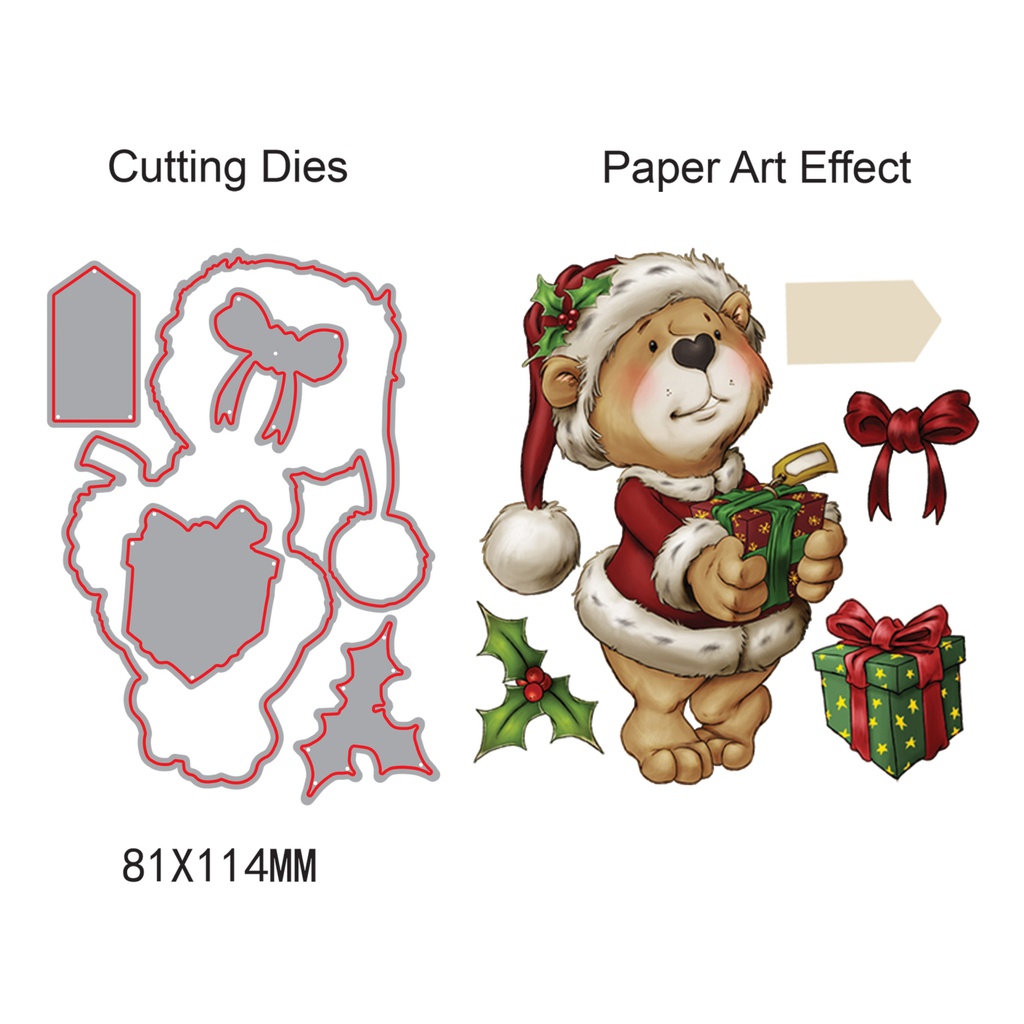 Match It Dies - Christmas Bears - Santa