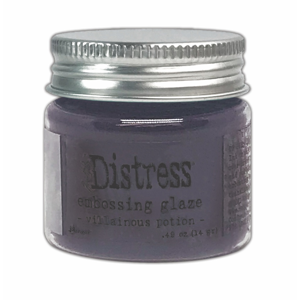 Distress Emboss Glaze Villainous Potion