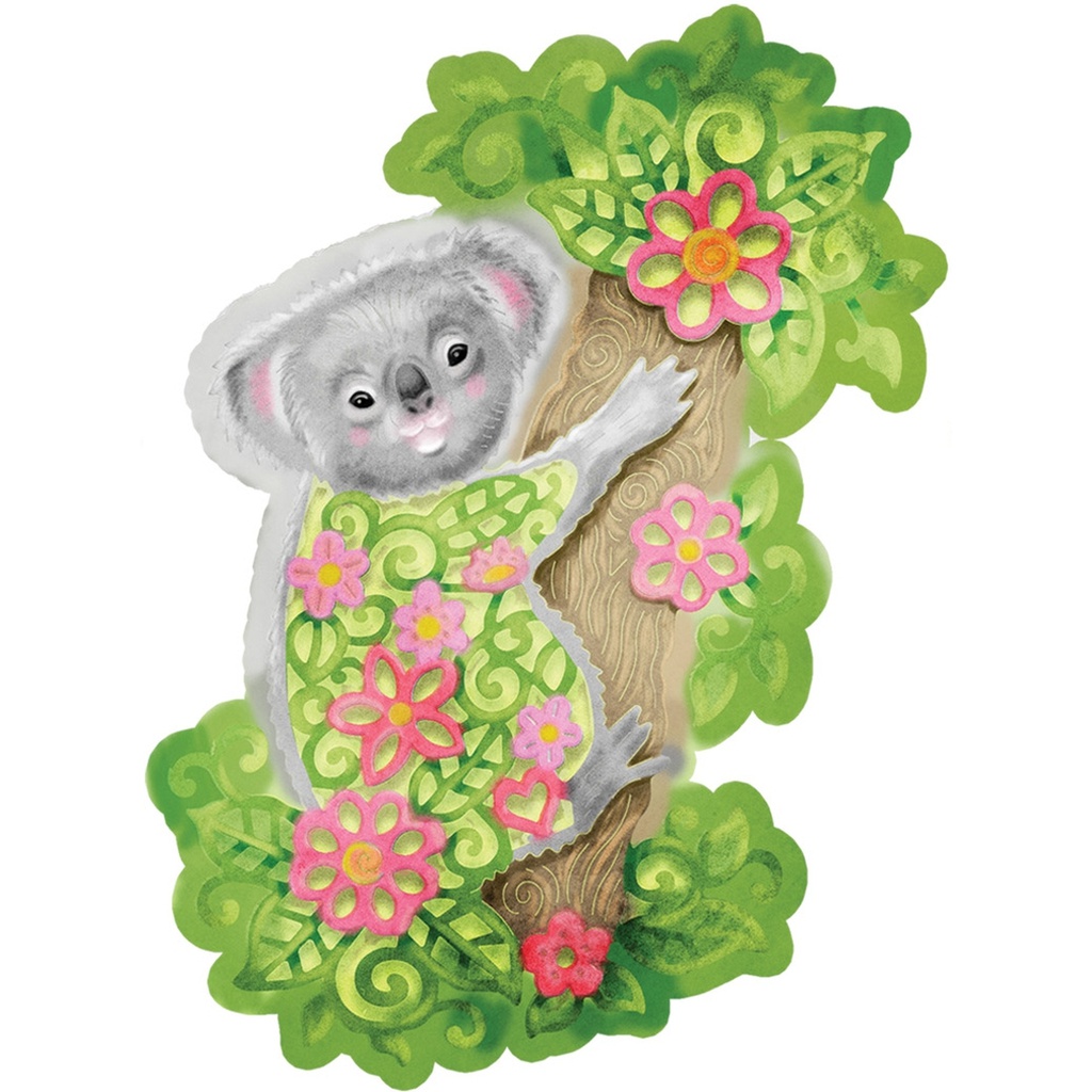 Floral Koala - Sweet Dixie Cutting Die