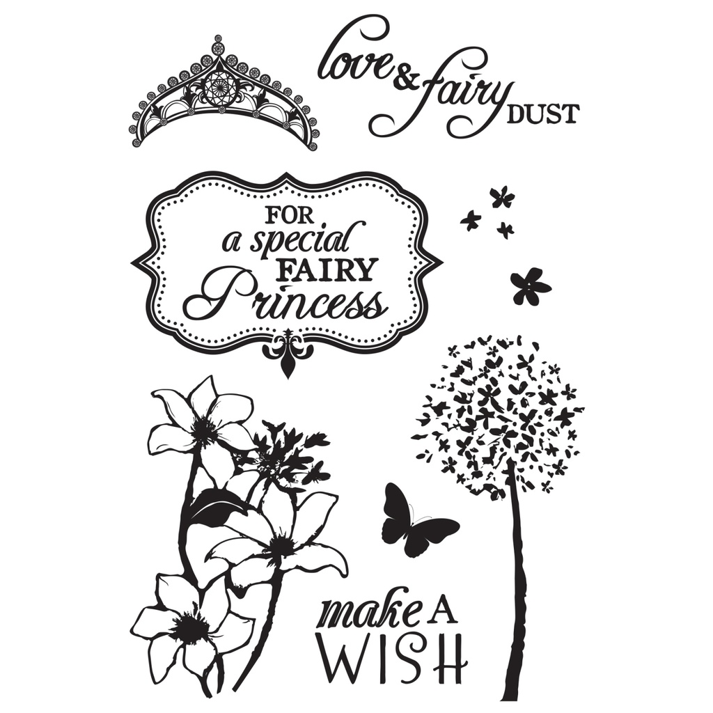 Fairy Dust Clear Stamp         