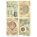 Jules Verne Cards - Ciao Bella Piuma Rice Paper A4 - 5 pack