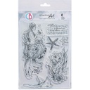 Clear Stamp Set 6x8 Mermaid