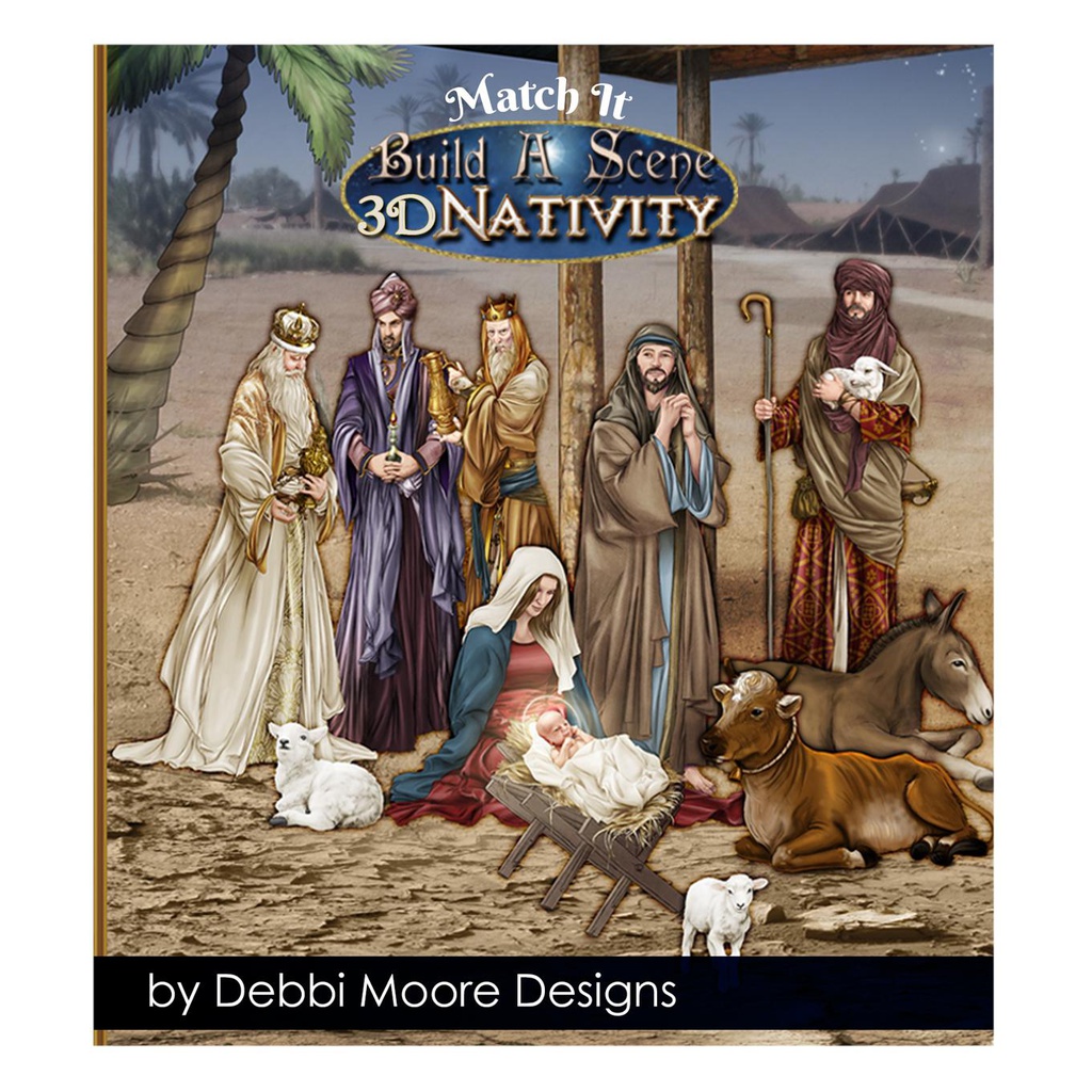 Build A Scene 3d Nativity Collection USB Key