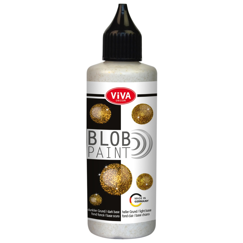 Blob Paint 90 ml Gold Glitter