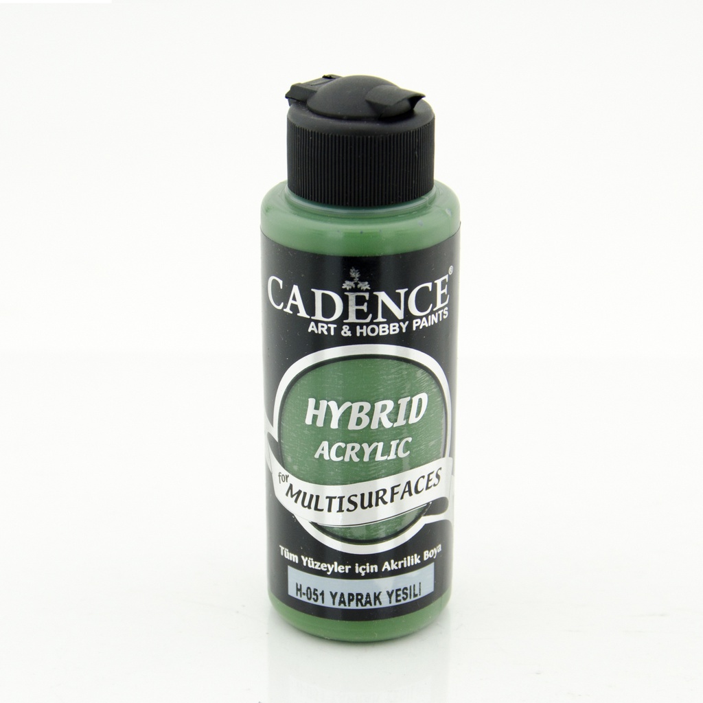 Leaf Green 120 ml Hybrid Acrylic Paint For Multisurfaces (H-051)