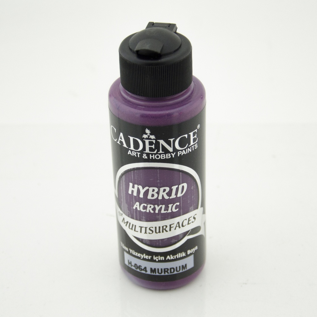 Plum 120 ml Hybrid Acrylic Paint For Multisurfaces (H-064)