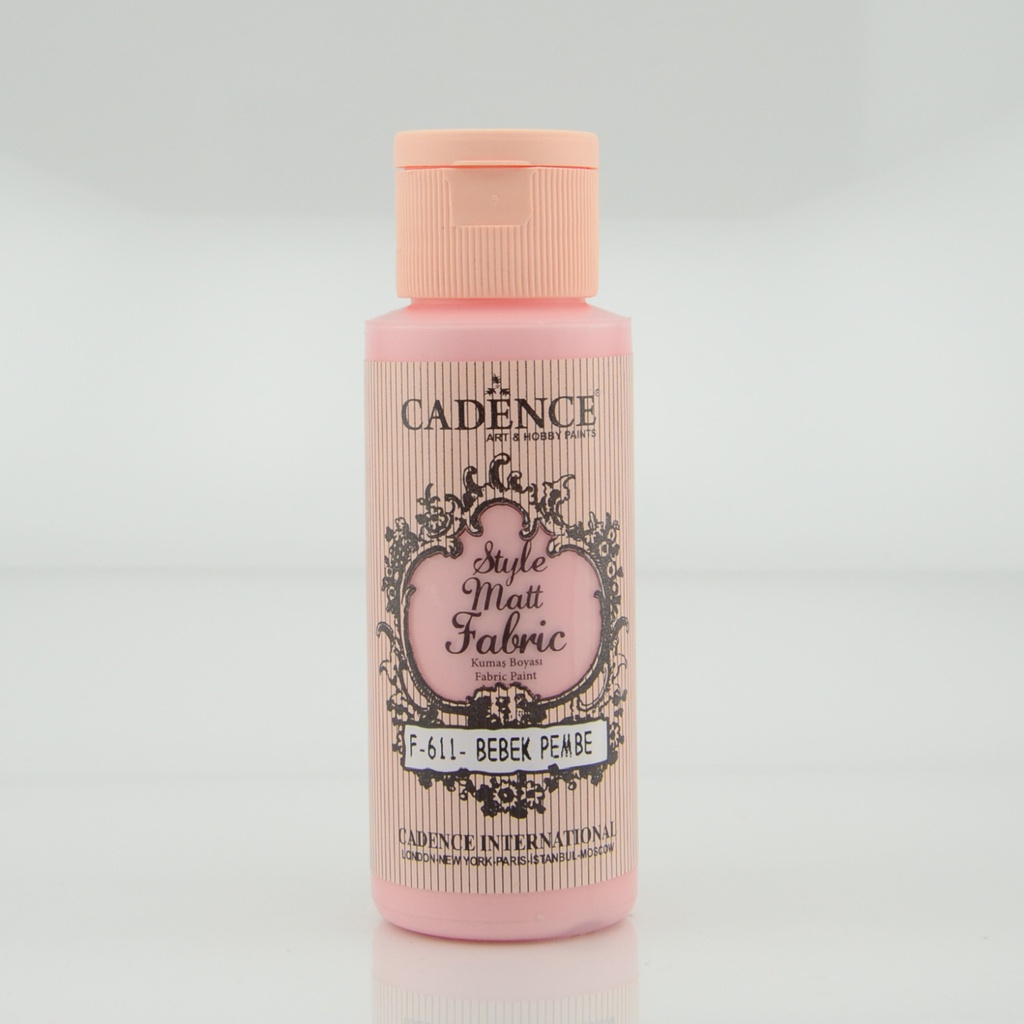 Baby Pink 59 ml  Style Matt Fabric Paint 