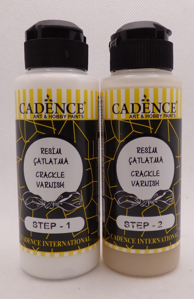 Crackle Varnish  Step1 + Step2  120+120ml