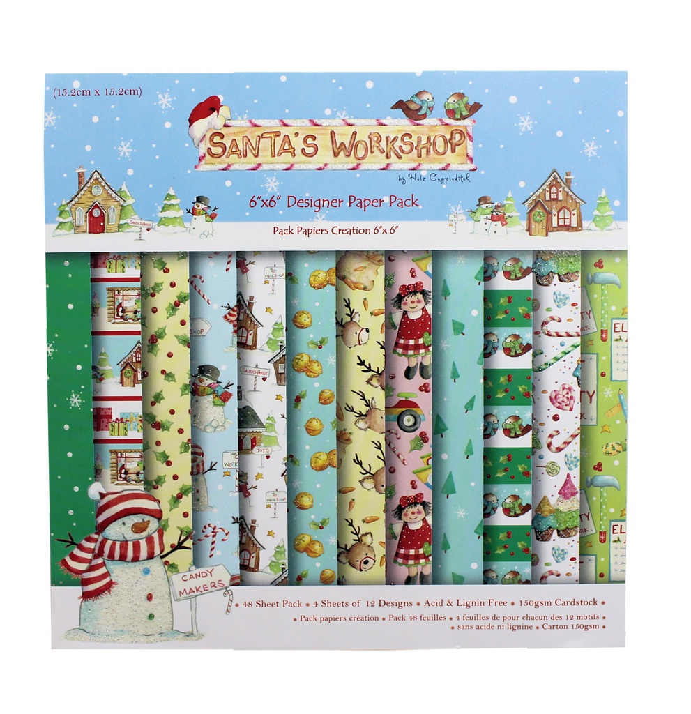 6x6 Santas Workshop Pad