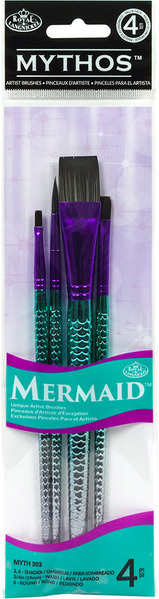 Mythos Mermaid 4 Piece Brush Set