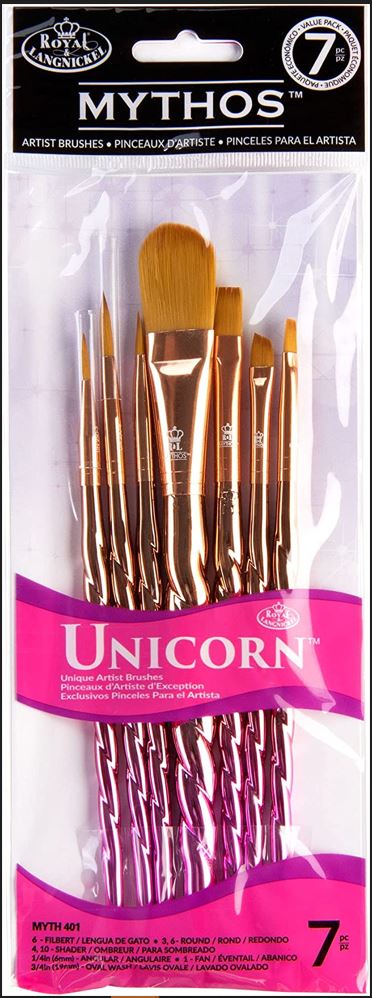 Mythos Unicorn 7 Piece Brush Set