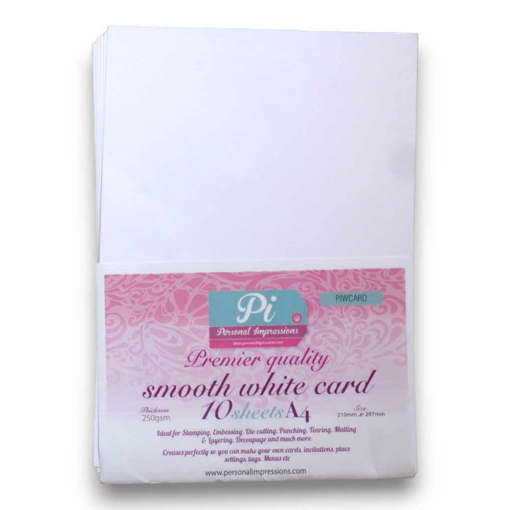 Premier Smooth White Card A4 x10