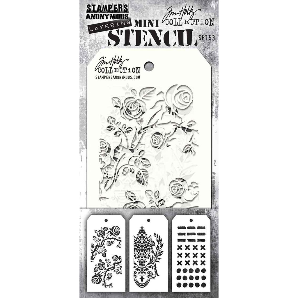 Mini Layering Stencil Set 53