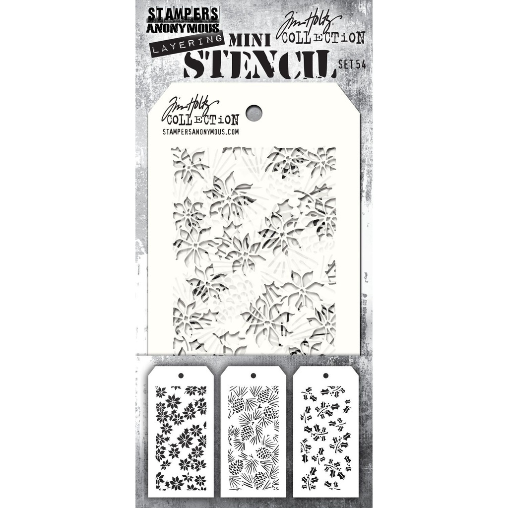 Mini Layering Stencils Set 54