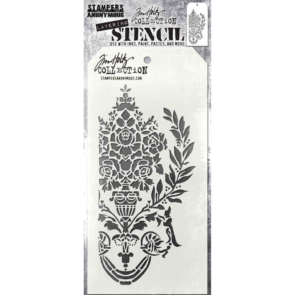 Crest - Tim Holtz Layering Stencil