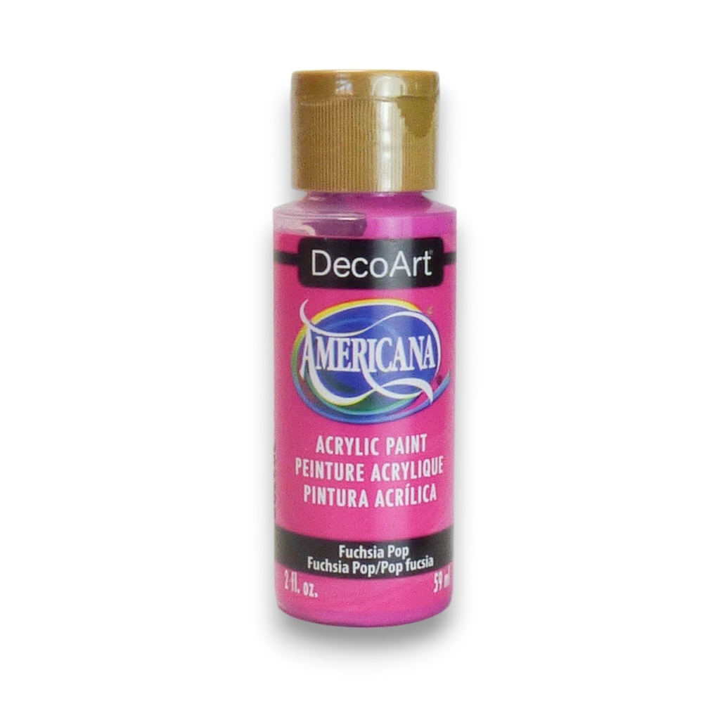 Fuchsia Pop 2oz Americana Acrylic