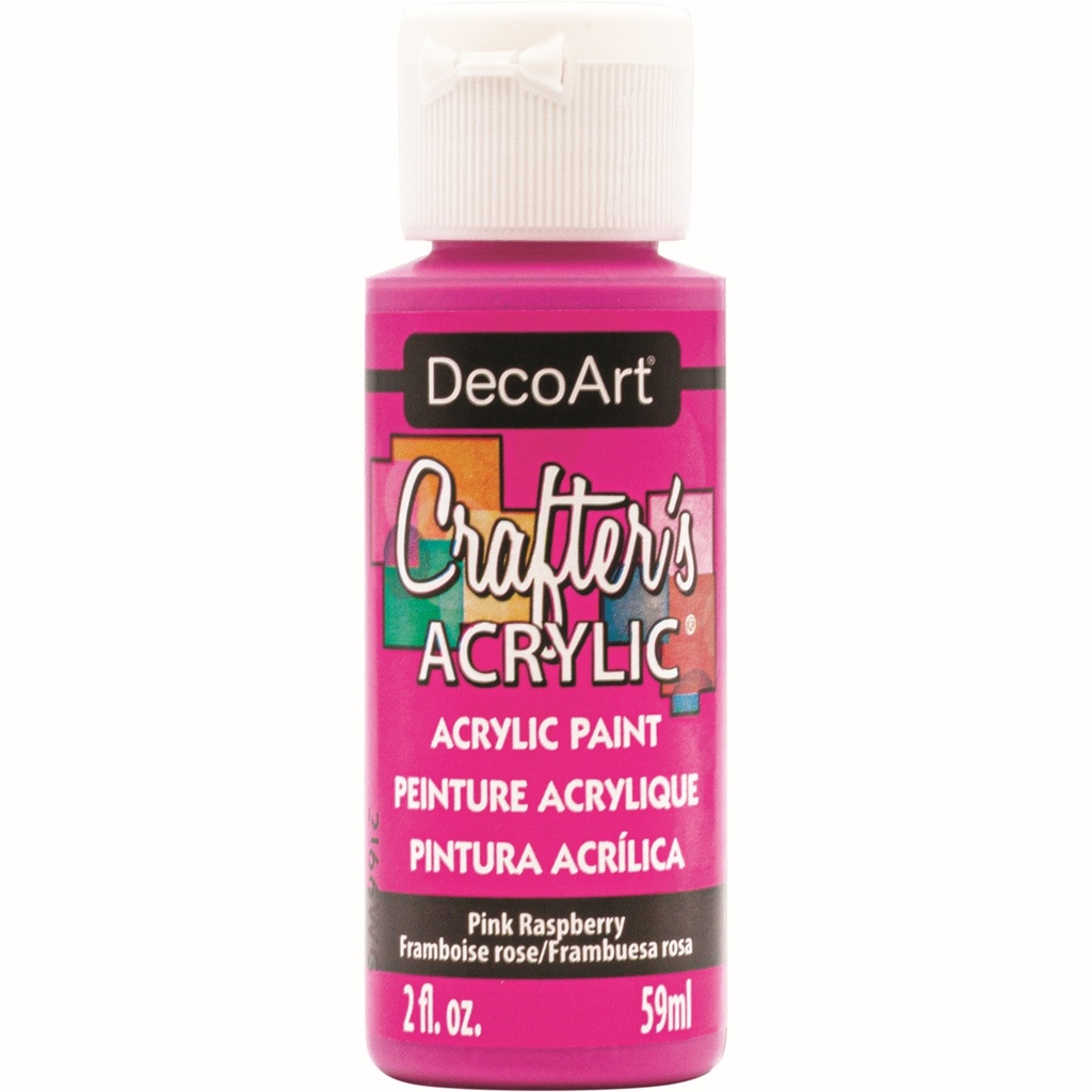 Pink Raspberry 2oz Crafters Acrylic