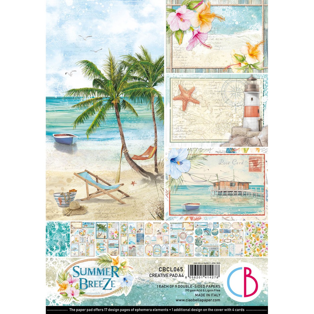 A4 Creative Pad Summer Breeze