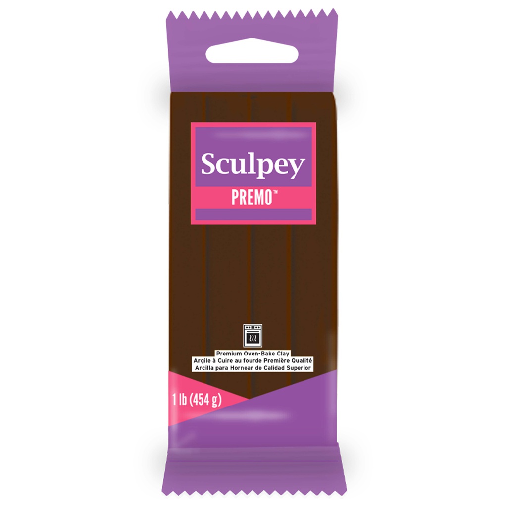 Sculpey Premo 1lb Burnt Umber