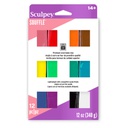 Sculpey Soufflé Multipack -- 12 x 0.9 oz (26 g)