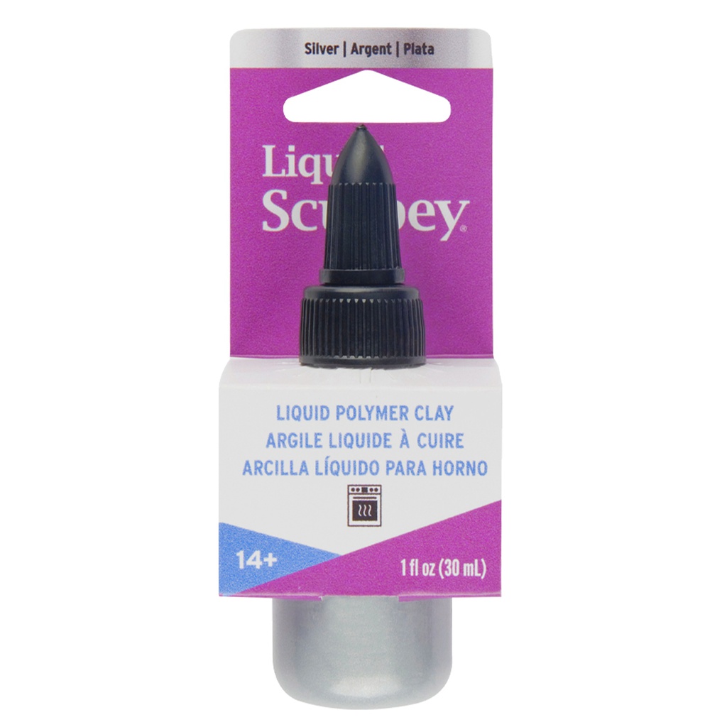 Liquid Sculpey 1oz  Silver