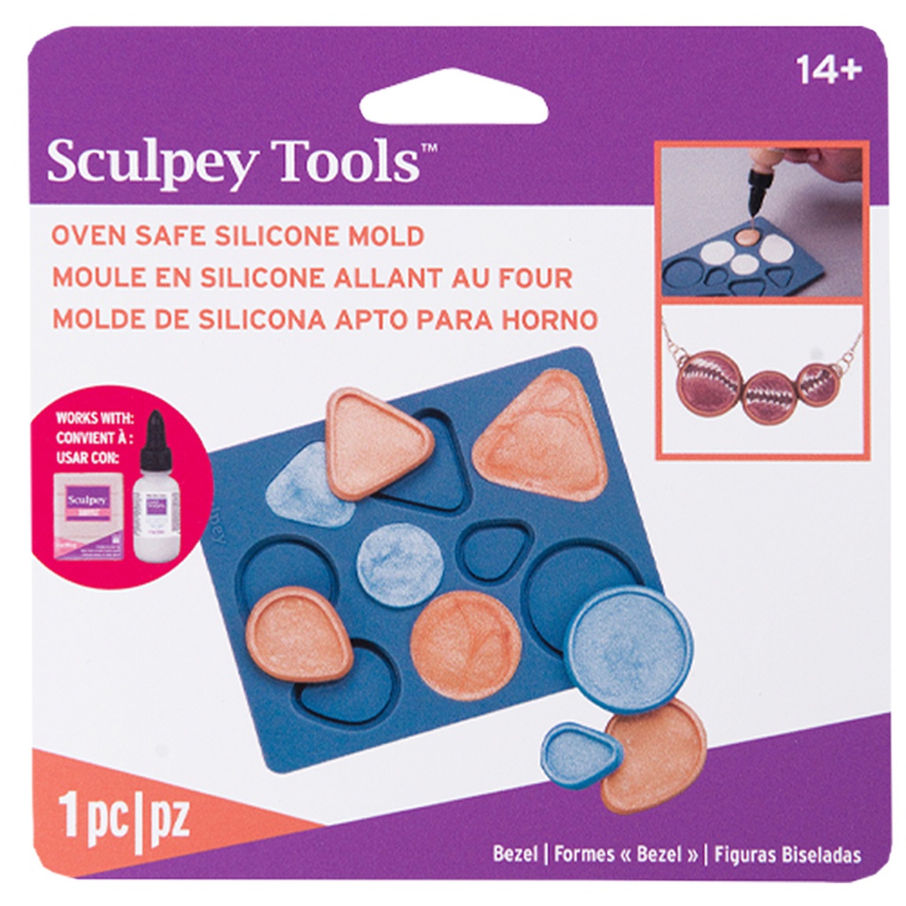 Sculpey Silicone Oven Safe Mold -- Bezel