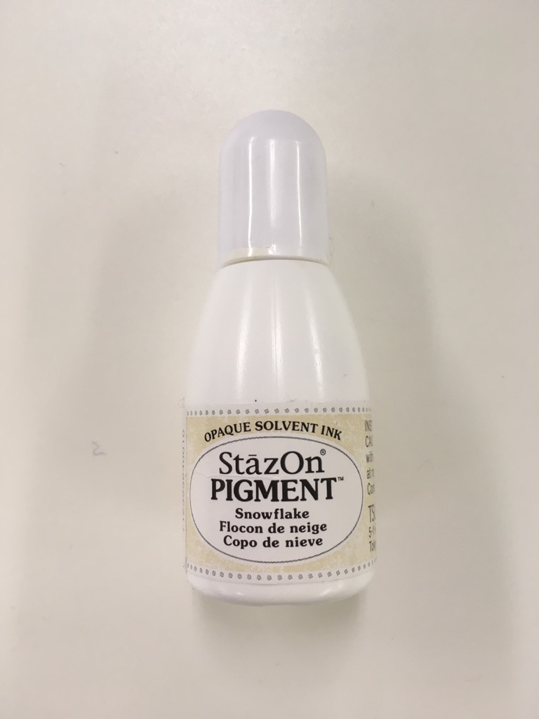 SNOWFLAKE STAZON PIGMENT INKER 15ml