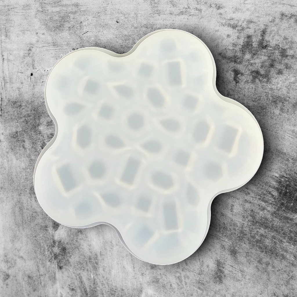 Flower Coaster Silicone Mould