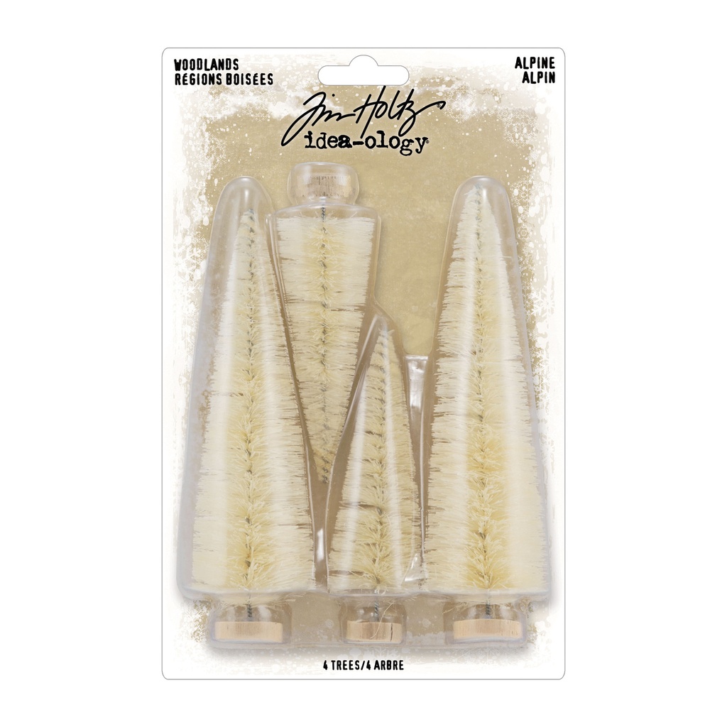 Tim Holtz Idea-ology Woodland Trees Alpine