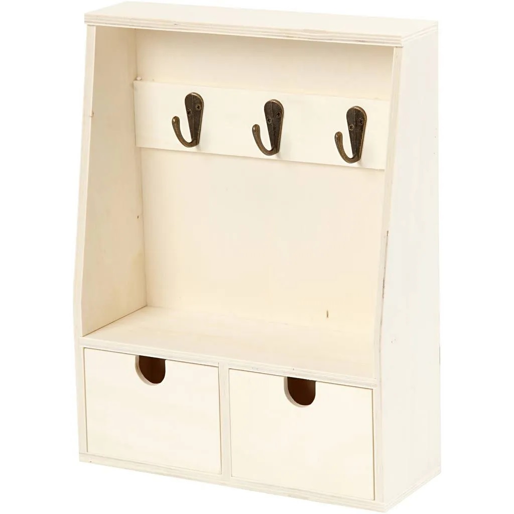 Wood Key Cabinet