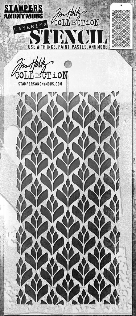 Deco Floral Tim Holtz Layering Stencil